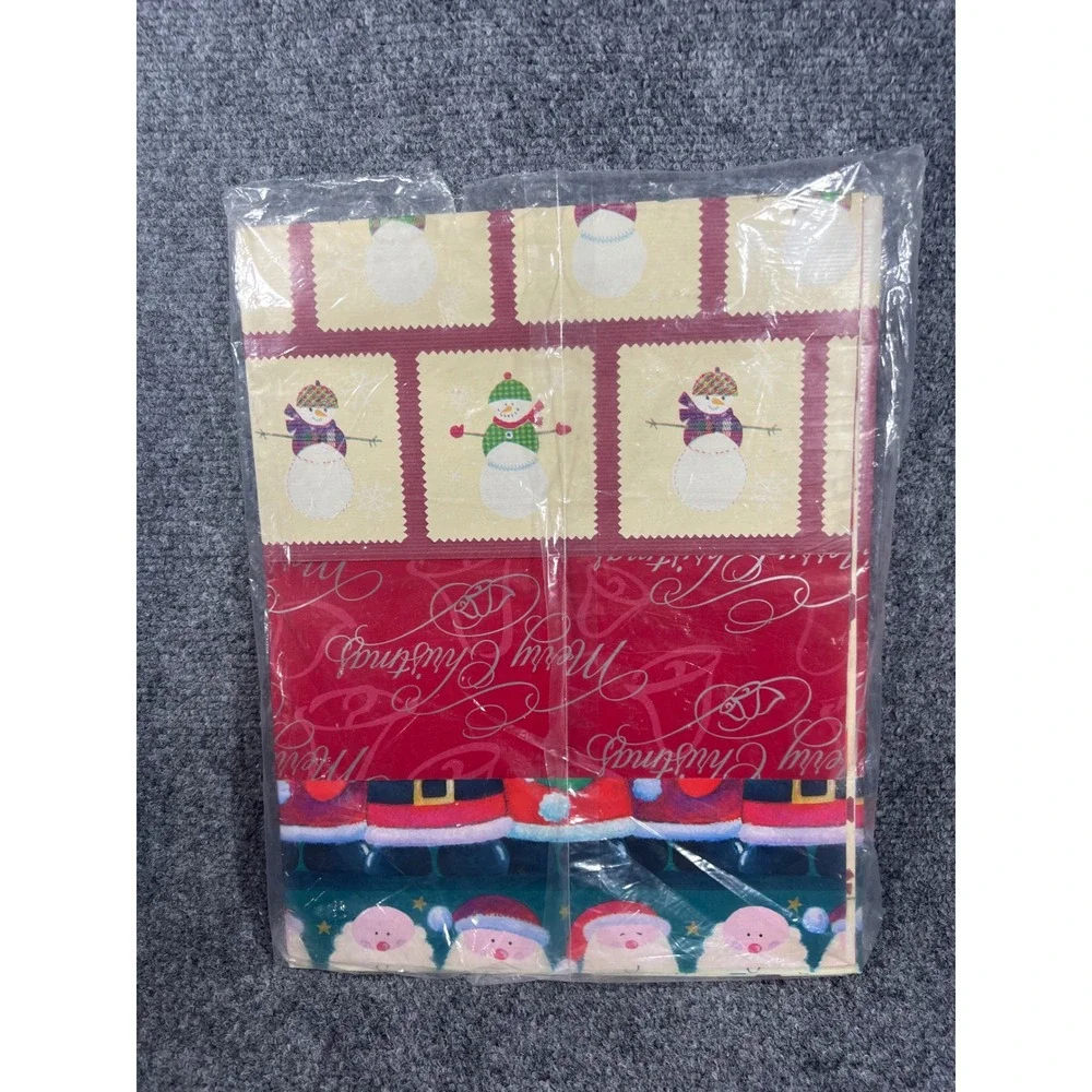 Vintage American Greetings The Finishing Touch Gift Wrap 50 Sq Ft‎ Multi Pattern